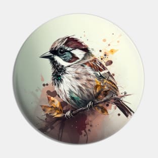 Sparrow Modern Design Pin