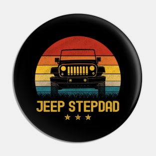 Vintage Jeep Jeep Step-Dad Jeep men Jeeps Lover Pin