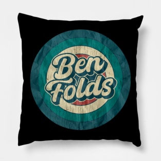 Ben Folds - Retro Circle Pillow