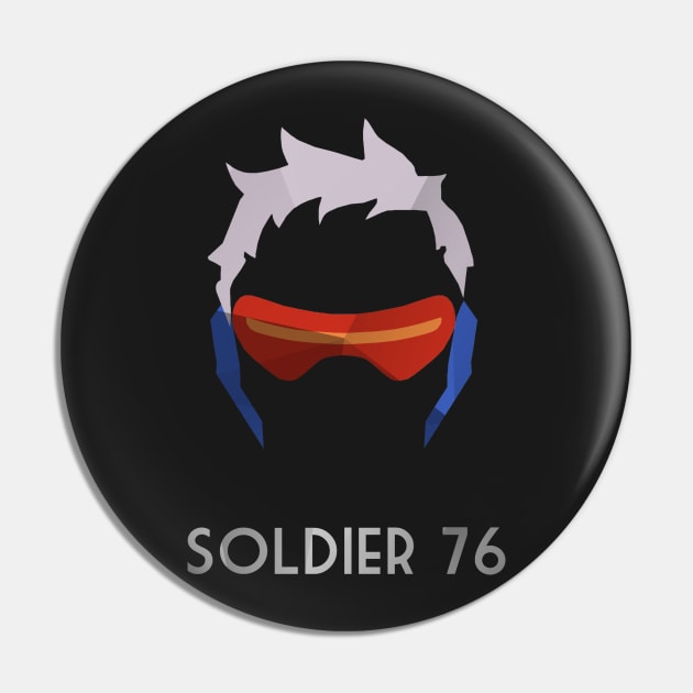 Soldier 76 Pin by TheReverie