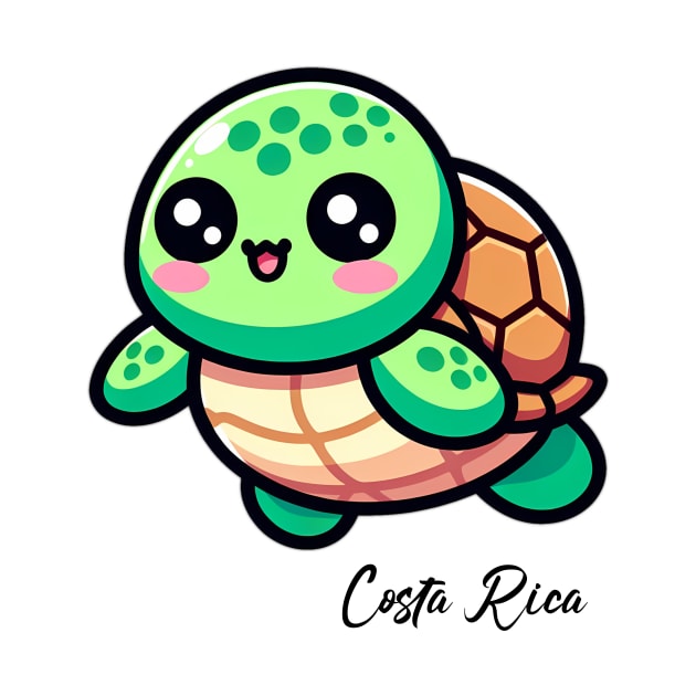 Cute & Cuddly: Sea Turtle Costa Rica 🐢 by Costa Rica Designs