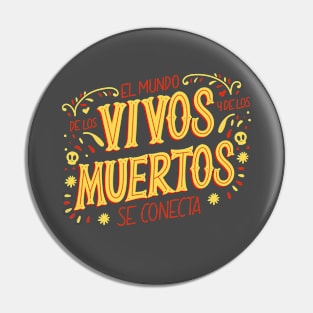 dia de los muertos Pin