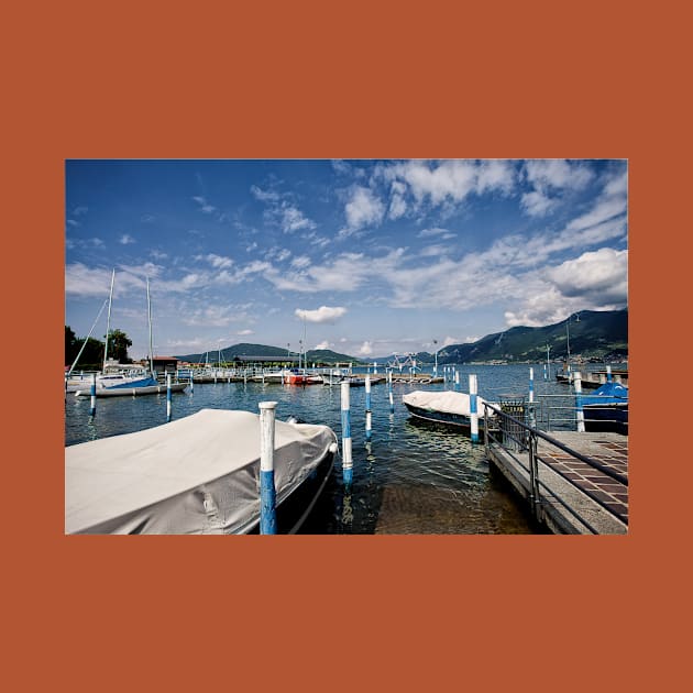 Iseo Town Marina, Italy by Violaman