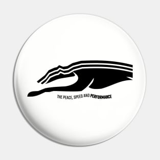 THREE SIGHTHOUNDS Pin