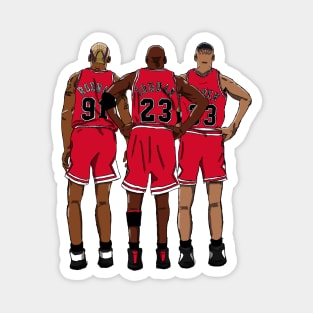 The Last Dance - Bulls 98 Small logo Magnet