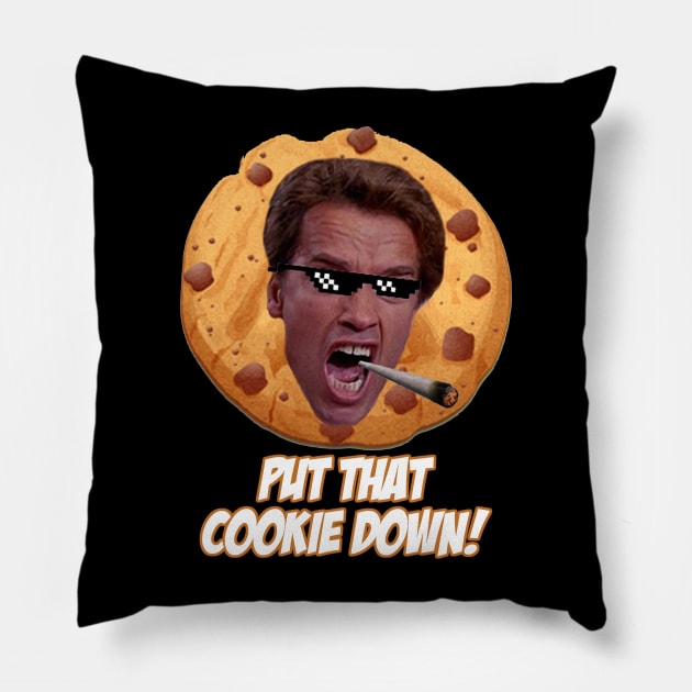 Put That Cookie Down Pillow by Pop Laris Manis