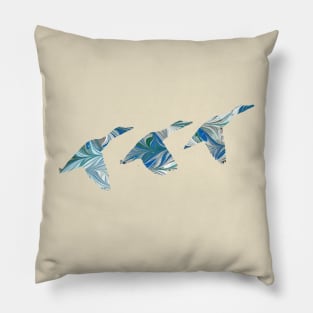 Flying Ducks Pillow