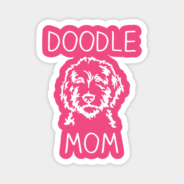 Doodle Mom Magnet by christiemcg