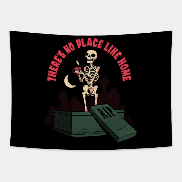 There's No Place Like Home Tapestry by DinoMike