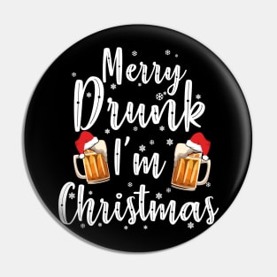 Beer Christmas. Merry Beermas Pin