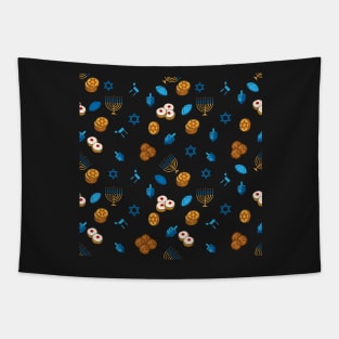 Hannukah Pattern Tapestry