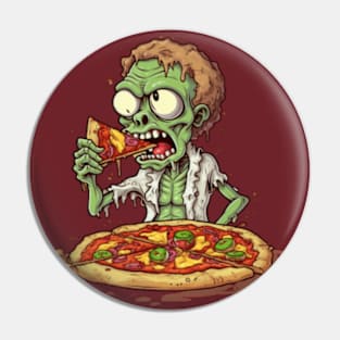 Pizza Zombie: Science Gourmet Pin