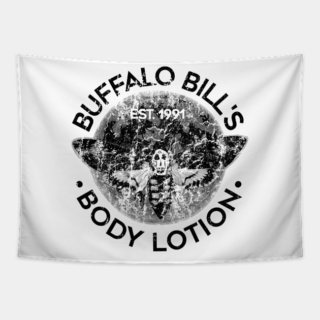 Vintage Buffalo Bill's Body Lotion Tapestry by What The Omen