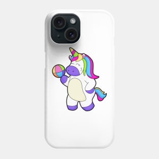 Unicorn with Volleyball Phone Case