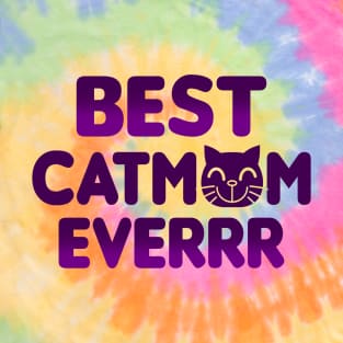 Best Catmom Ever Best Mom Gift For Mother's Day T-Shirt