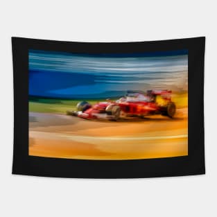 Red speeder Tapestry