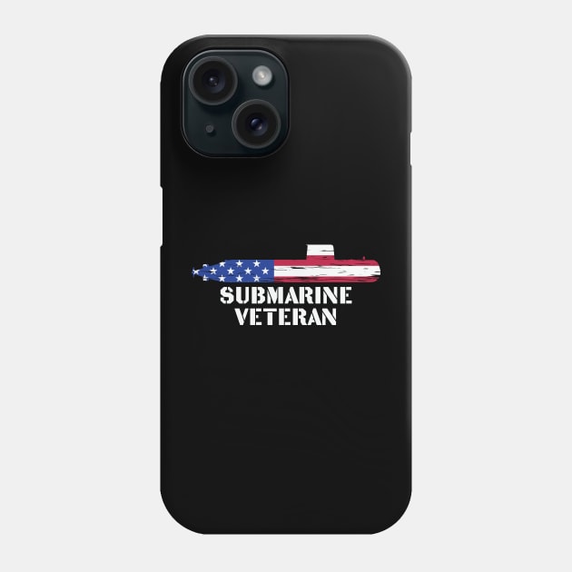 Submarine Veteran Phone Case by busines_night