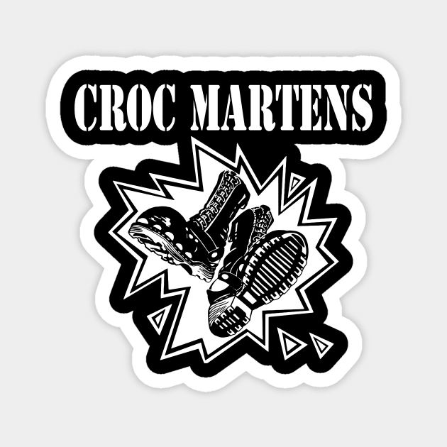 Croc Martens Magnet by OBSUART