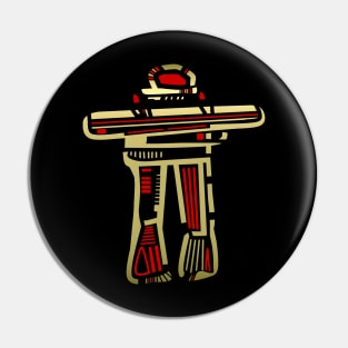 Totem Gold and Black Inuksuk Icon Pin