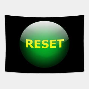 Reset Button Tapestry