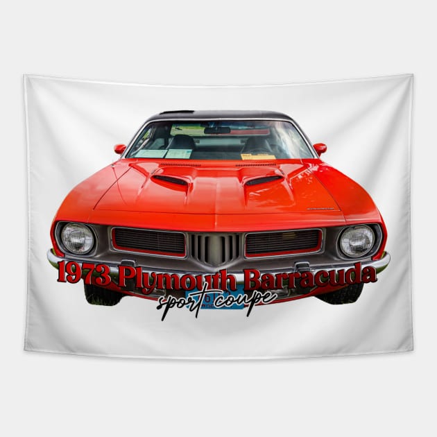 1973 Plymouth Barracuda Sport Coupe Tapestry by Gestalt Imagery