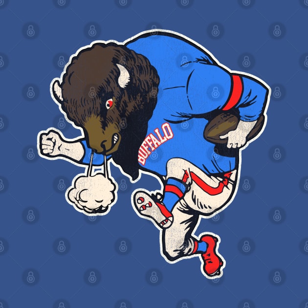 Buffalo Reimagined Alternative Fighting Mascot by darklordpug