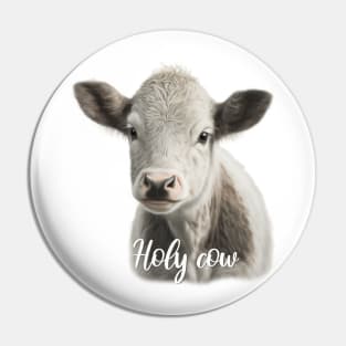 Holy Cow soft illustrated tee Pin