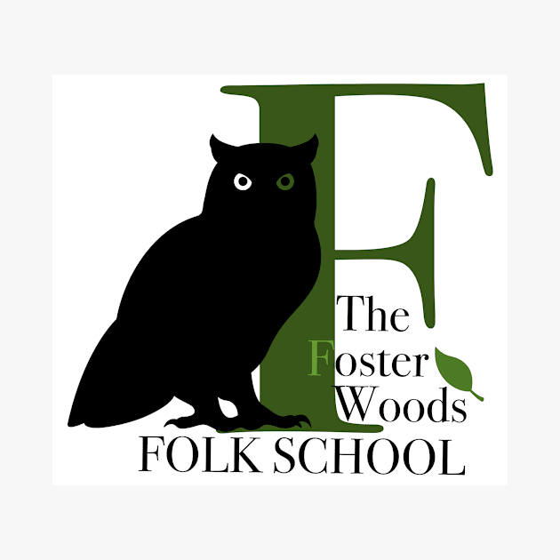 Foster Woods Folk School Logo by The Foster Woods