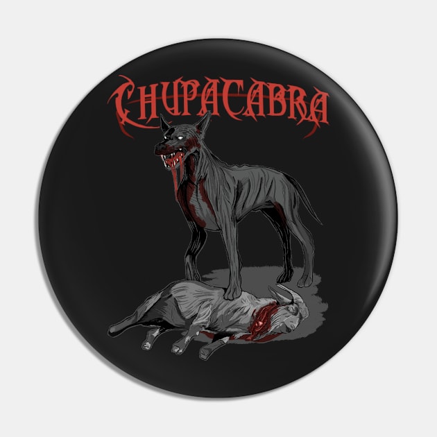 Chupacabra Pin by RatKingRatz