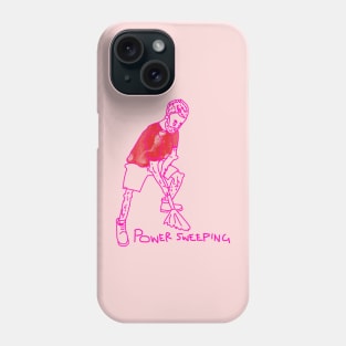 Pink and Red Power Sweeping Phone Case