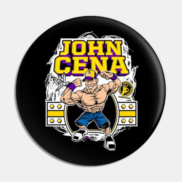 John Cena-Never Give Up -WWE Pin by earngave