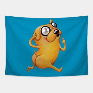 Fan Art Illustration- Jake the Dog, Adventure Time Tapestry