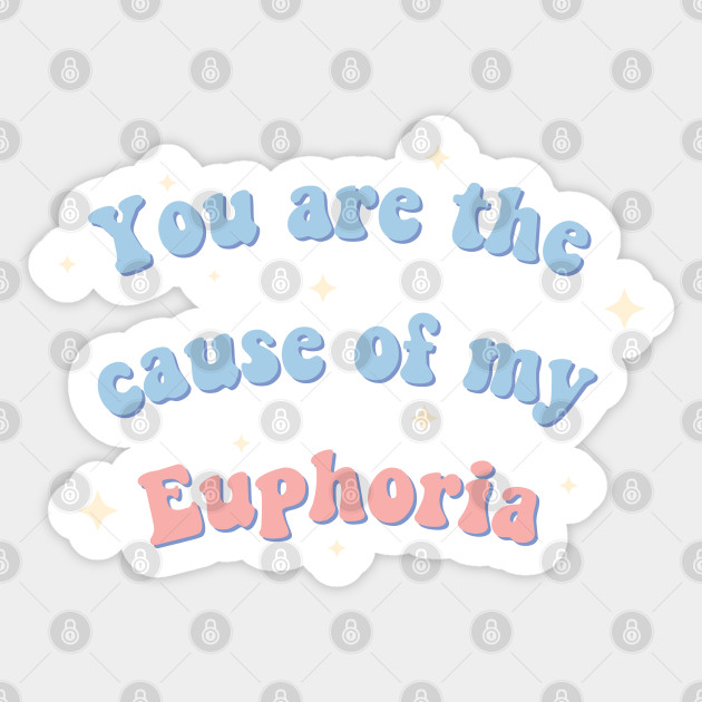 BTS Jungkook you are the cause of my euphoria - Bts Jungkook - Sticker