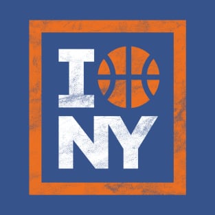 I Love Basketball in New York, Knicks Fan Gift T-Shirt