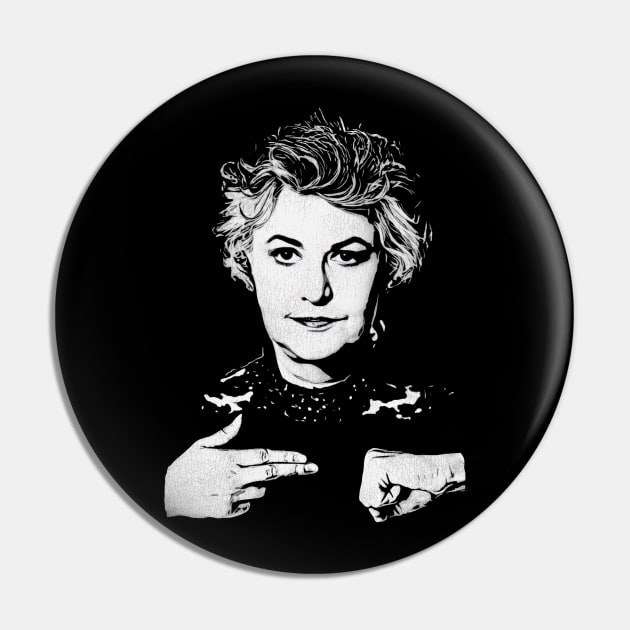 Dorothy Zbornak Run the Jewels /// Bea Arthur Tribute Pin by darklordpug