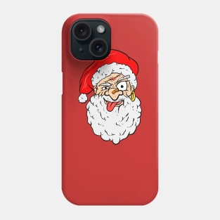 Naughty Christmas Santa Claus Phone Case