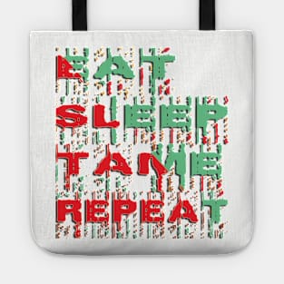 Eat Sleep Tame Repeat Tote