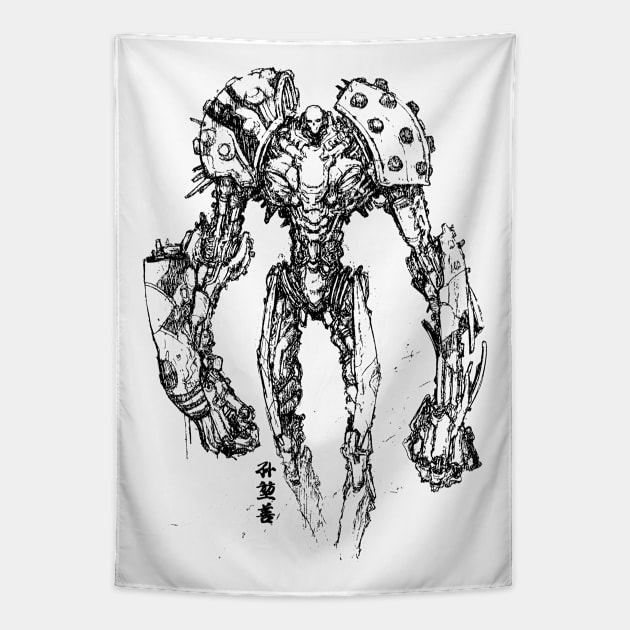 INKED:Titan Tapestry by Jaroldsng