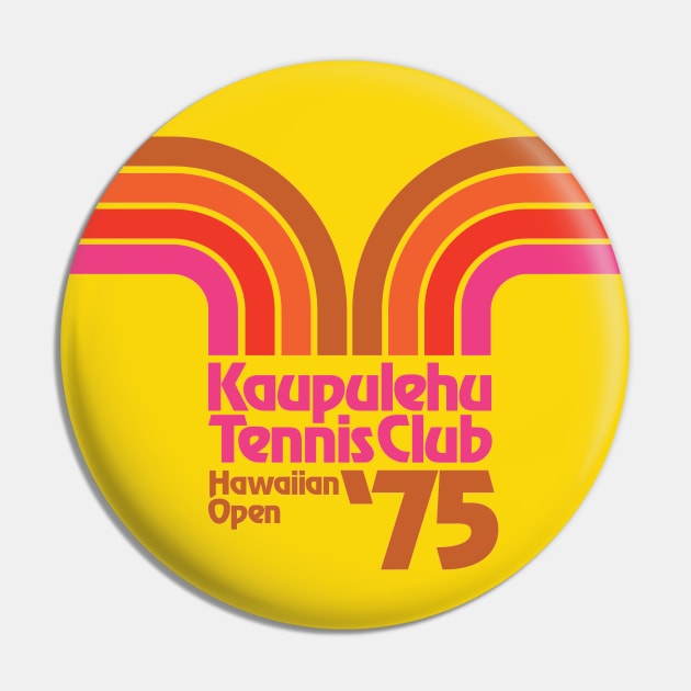 Hawaiian Tennis Open Pin by BurningSettlersCabin