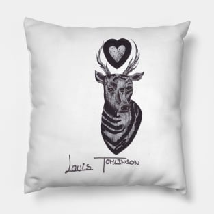 Louis Tomlinson tattoo Pillow