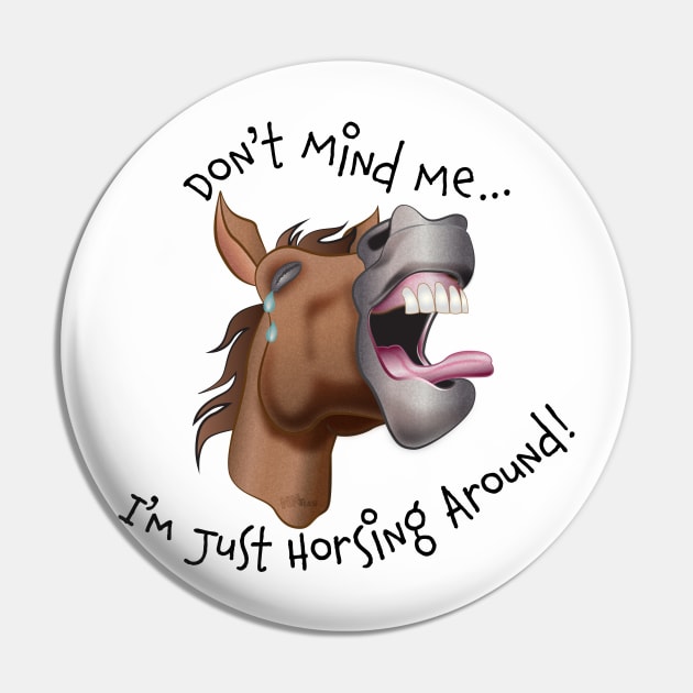 Horsing Around Pin by NN Tease