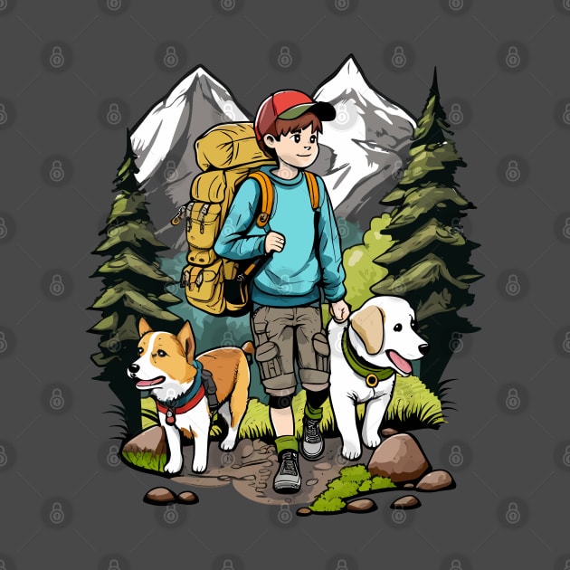 Hiking with dogs by FunnyZone