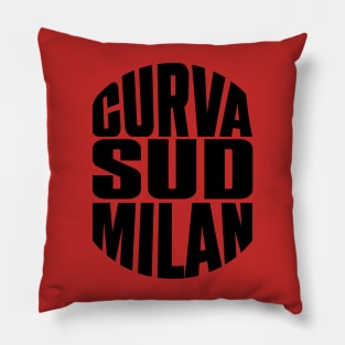 curva sud milano Pillow