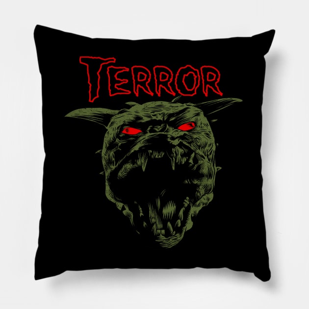 Terror Pillow by joerock