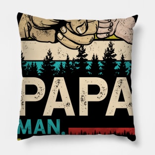 PAPA The Man The Myth The Legend T-Shirt Pillow