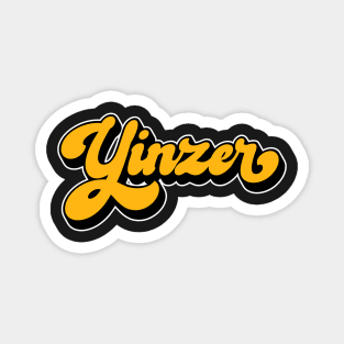 Yinzer Pittsburgh 412 Area Code Love Pgh Burgh Yinz Magnet