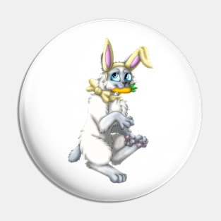 Bobtail BunnyCat: Blue Point (Yellow) Pin