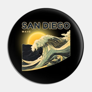 SAN DIEGO WAVE Pin