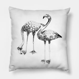 Flamingo Spectacles Pillow