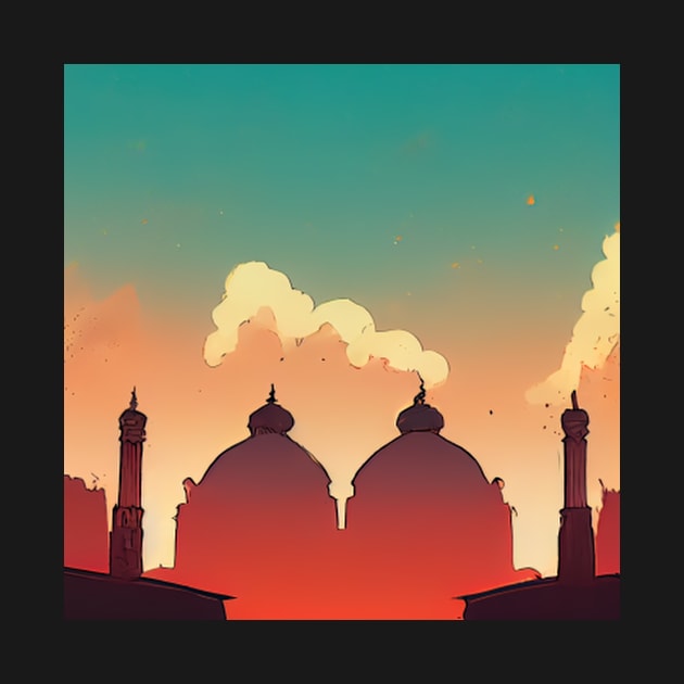 Lahore | Comics style by ComicsFactory